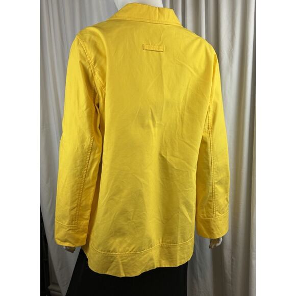 Old Navy Three Button Raincoat, Canary Yellow, Sz: L, 60-00 - Picture 16 of 16